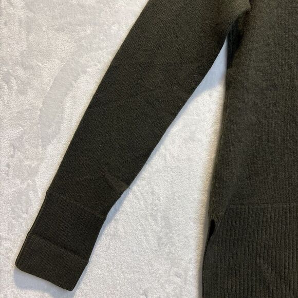 Neiman Marcus Women's Cashmere Collection Turtleneck Sweater Green Size XS - Picture 4 of 16